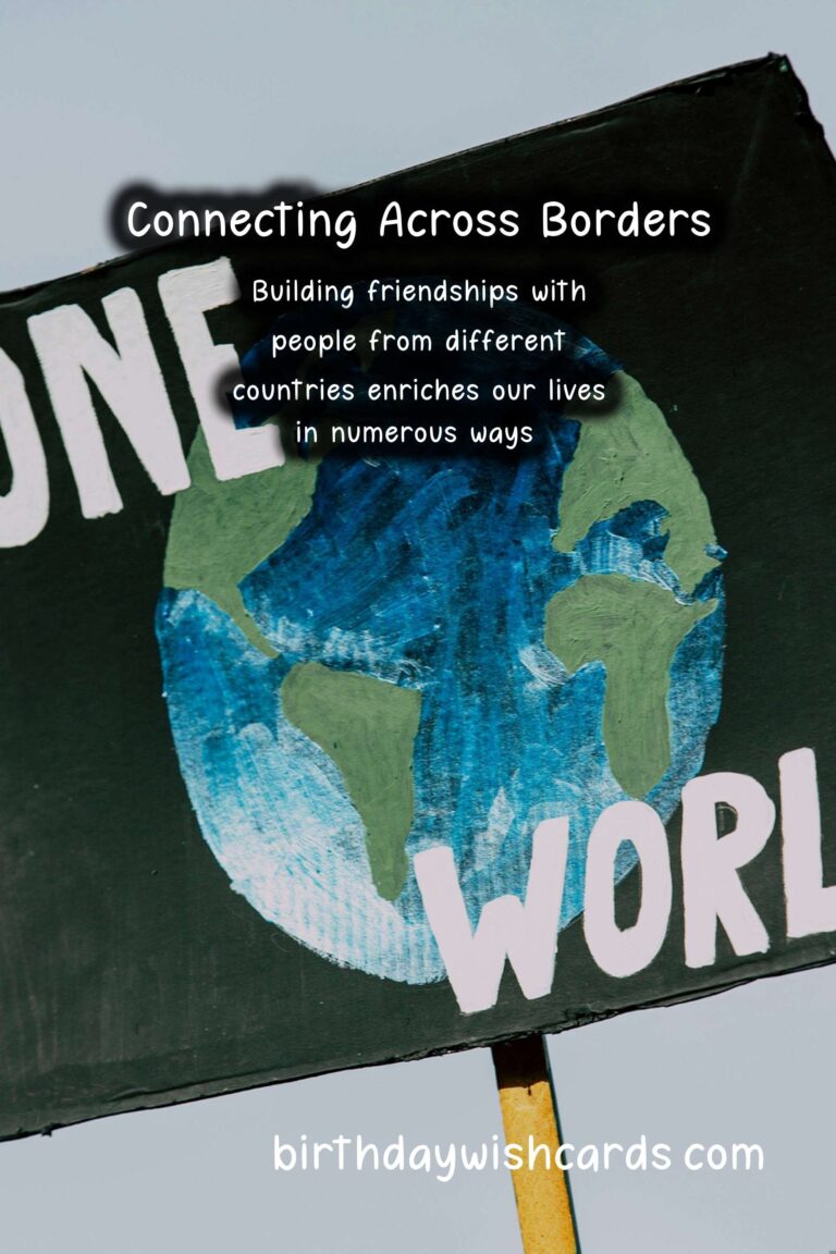 Exploring Friends in Different Countries: A Journey of Cultural Connections