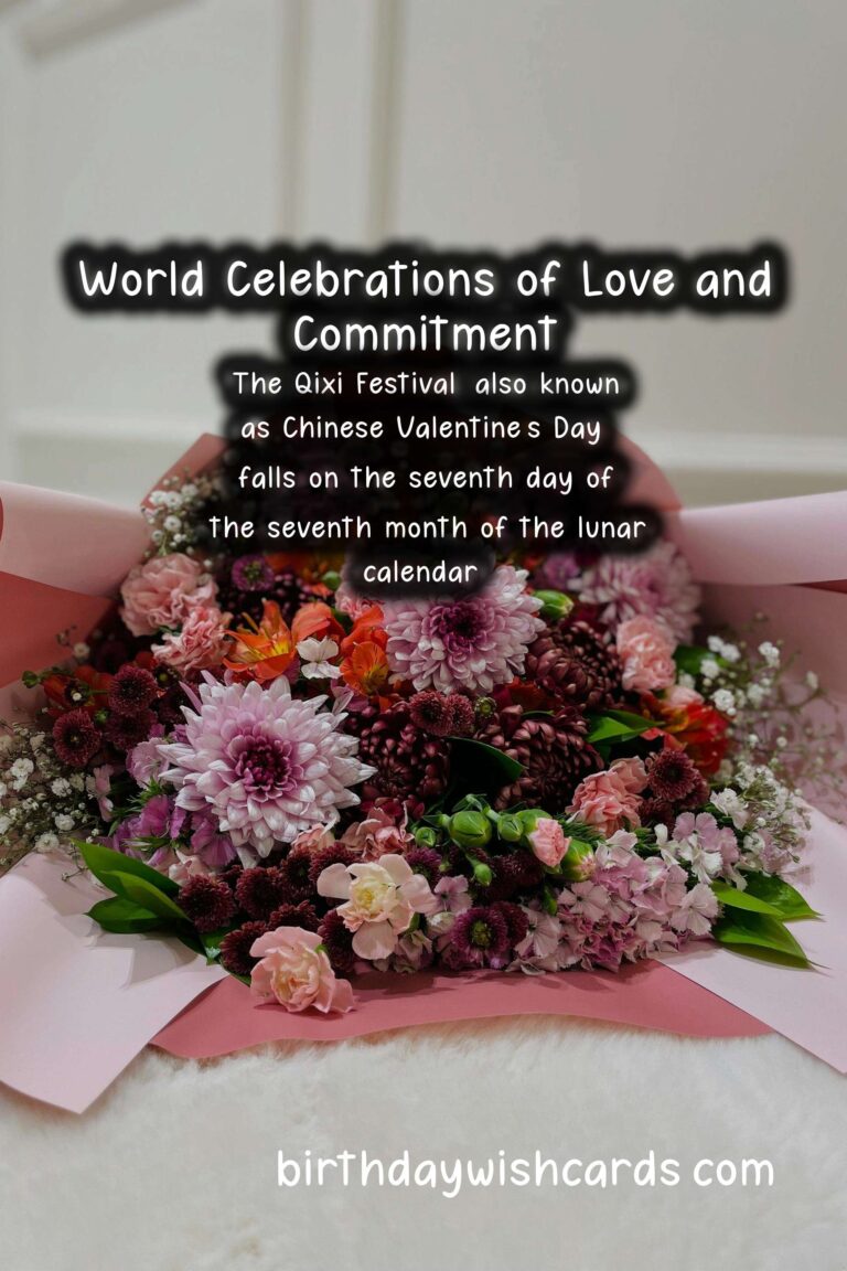 Famous Festivals Around the World That Celebrate Love and Commitment
