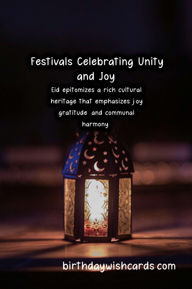 Famous Festivals Similar to Eid: A Celebration of Unity and Joy