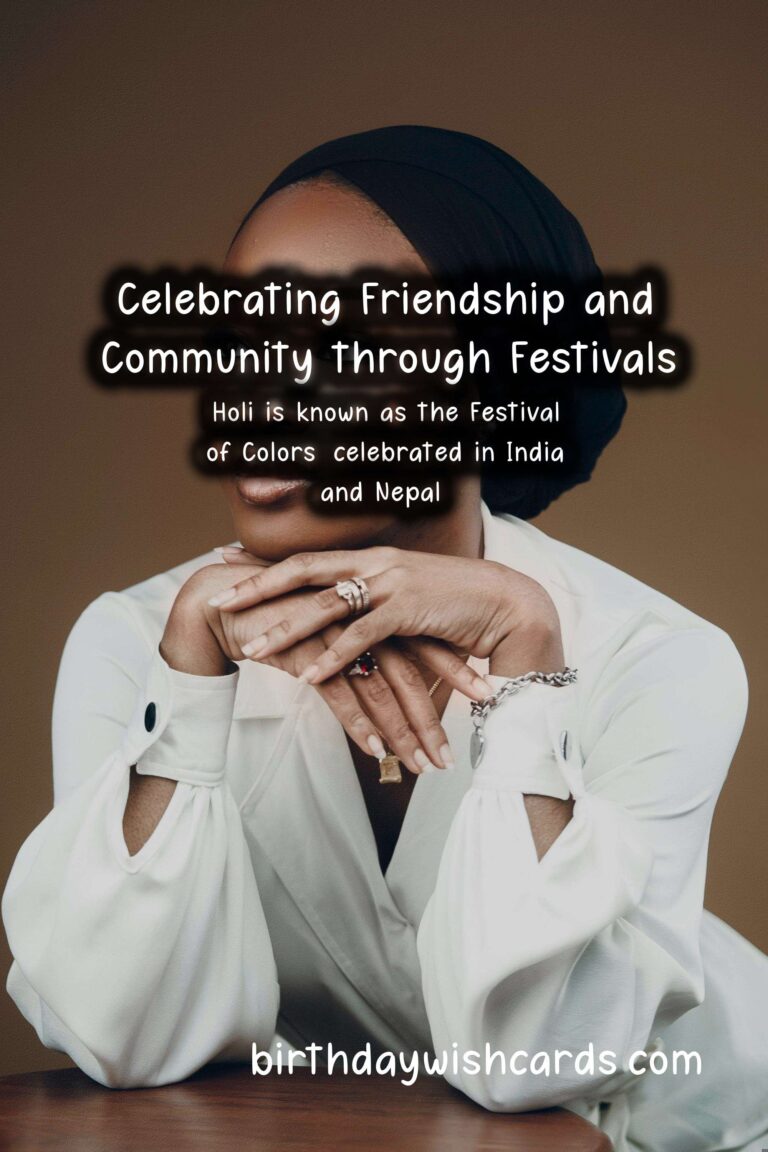 Famous Festivals Similar to Friends: Celebrating Community and Connection