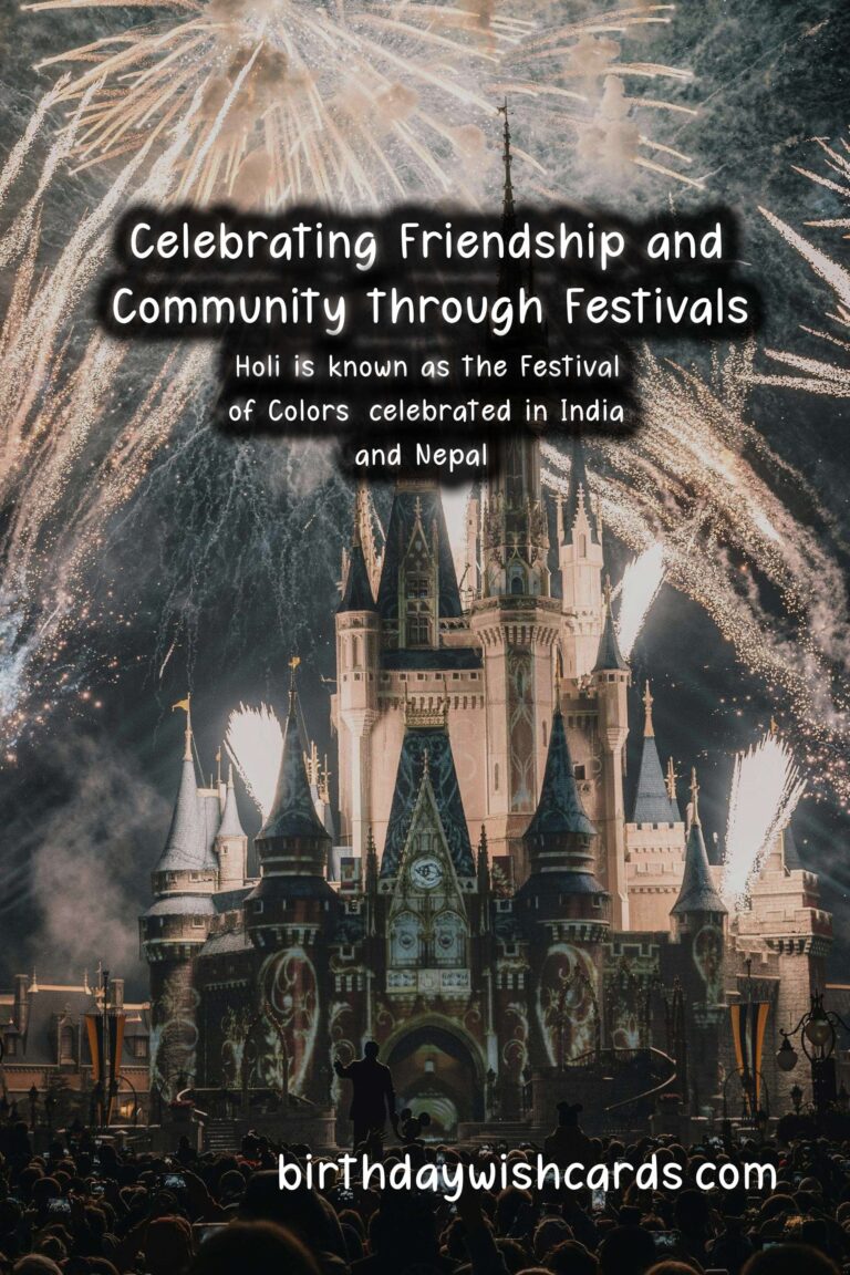 Famous Festivals Similar to Friends: Celebrating Community and Connection