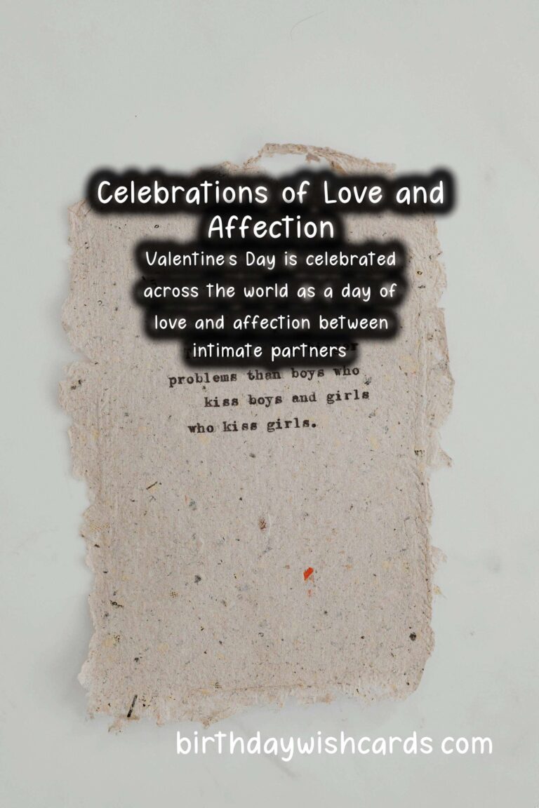 Famous Festivals Similar to Valentine's Day