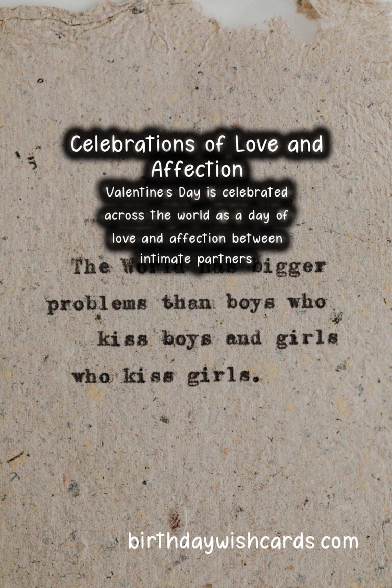 Famous Festivals Similar to Valentine's Day