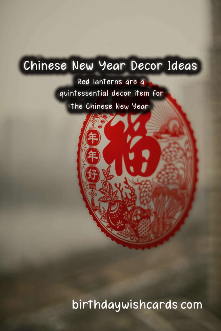 Festive Seasonal Decor Ideas for Chinese New Year