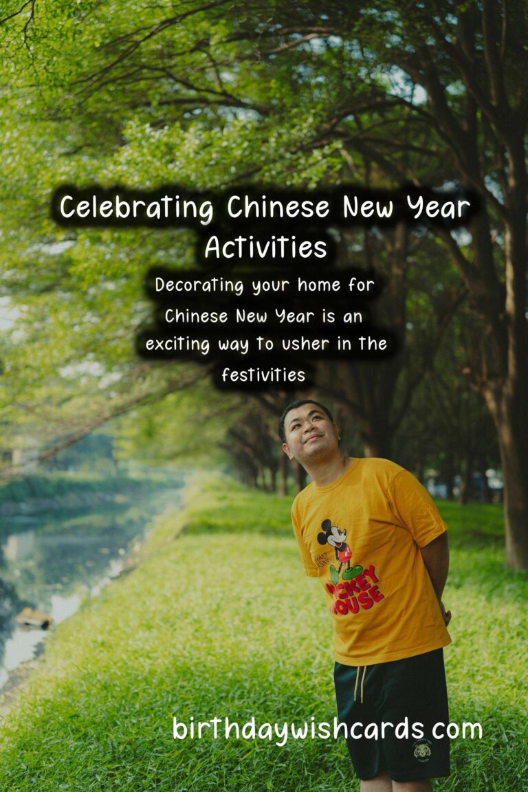 Fun Activities to Celebrate Chinese New Year