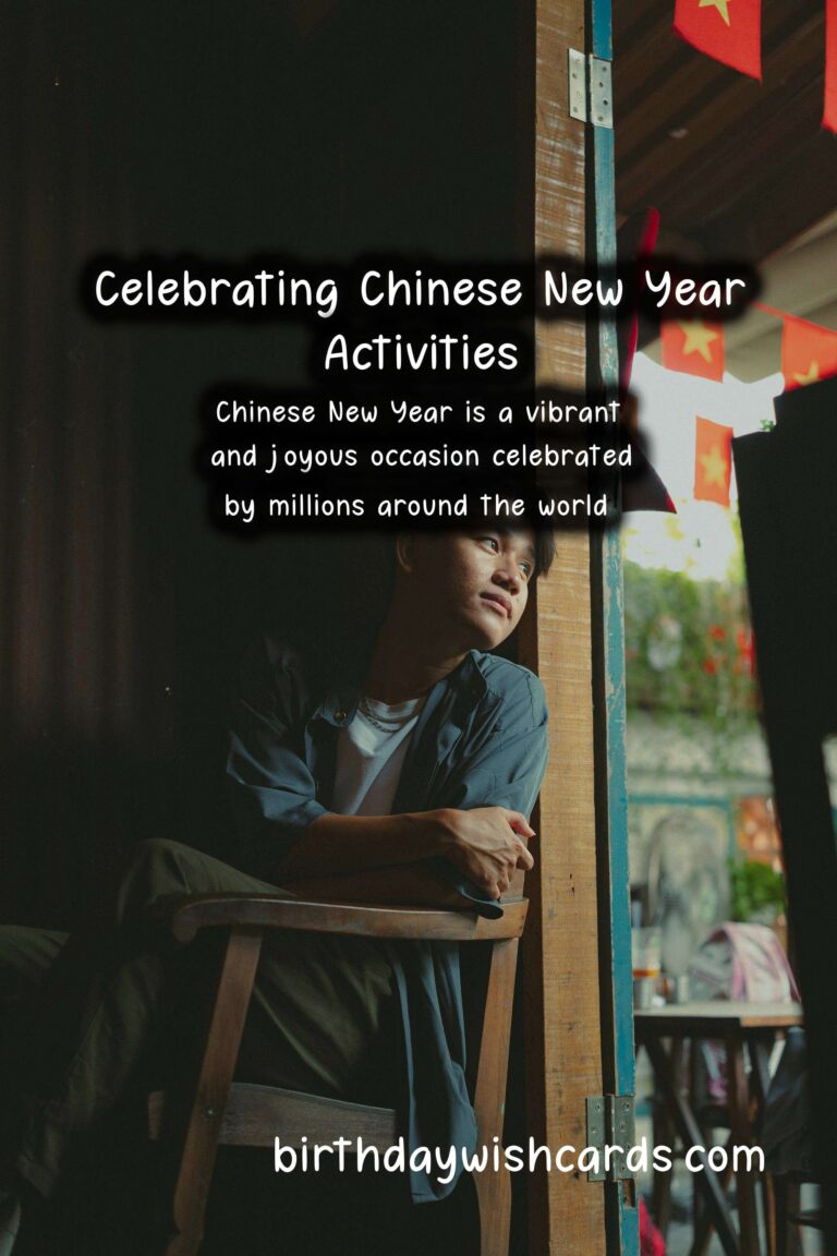 Fun Activities to Celebrate Chinese New Year