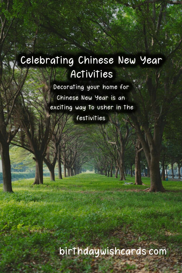 Fun Activities to Celebrate Chinese New Year