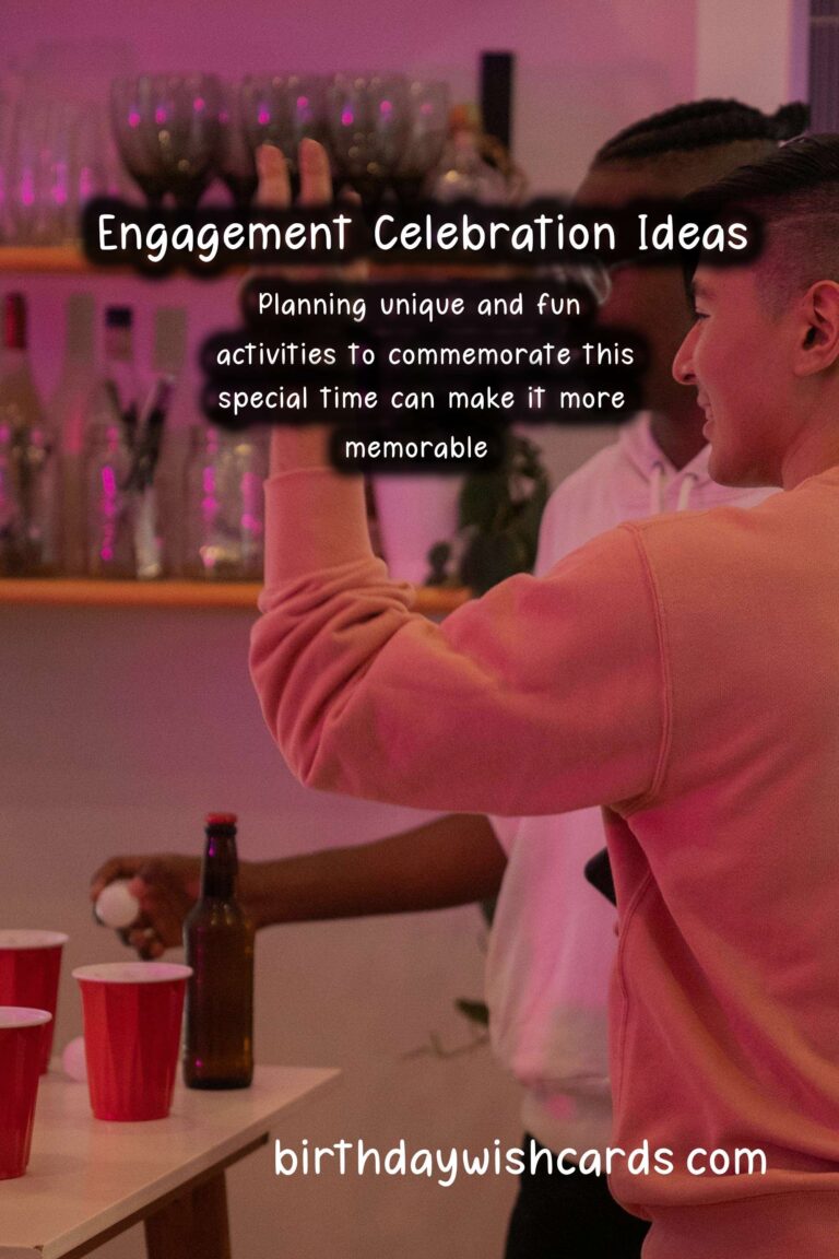 Fun Activities to Celebrate Engagement