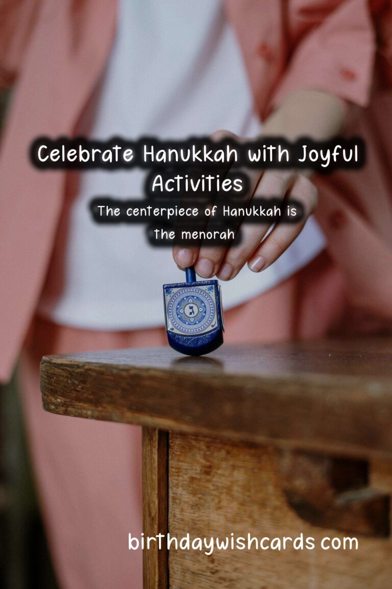 Fun Activities to Celebrate Hanukkah