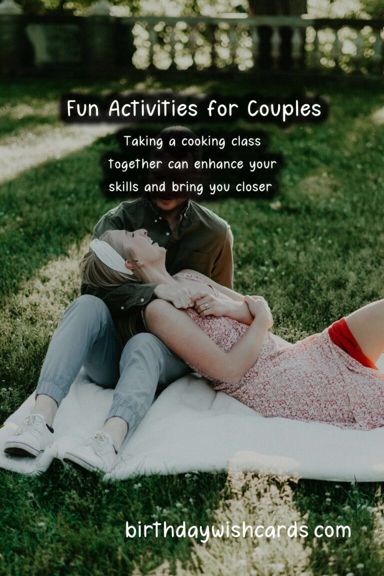 Fun Activities to Celebrate Lovers