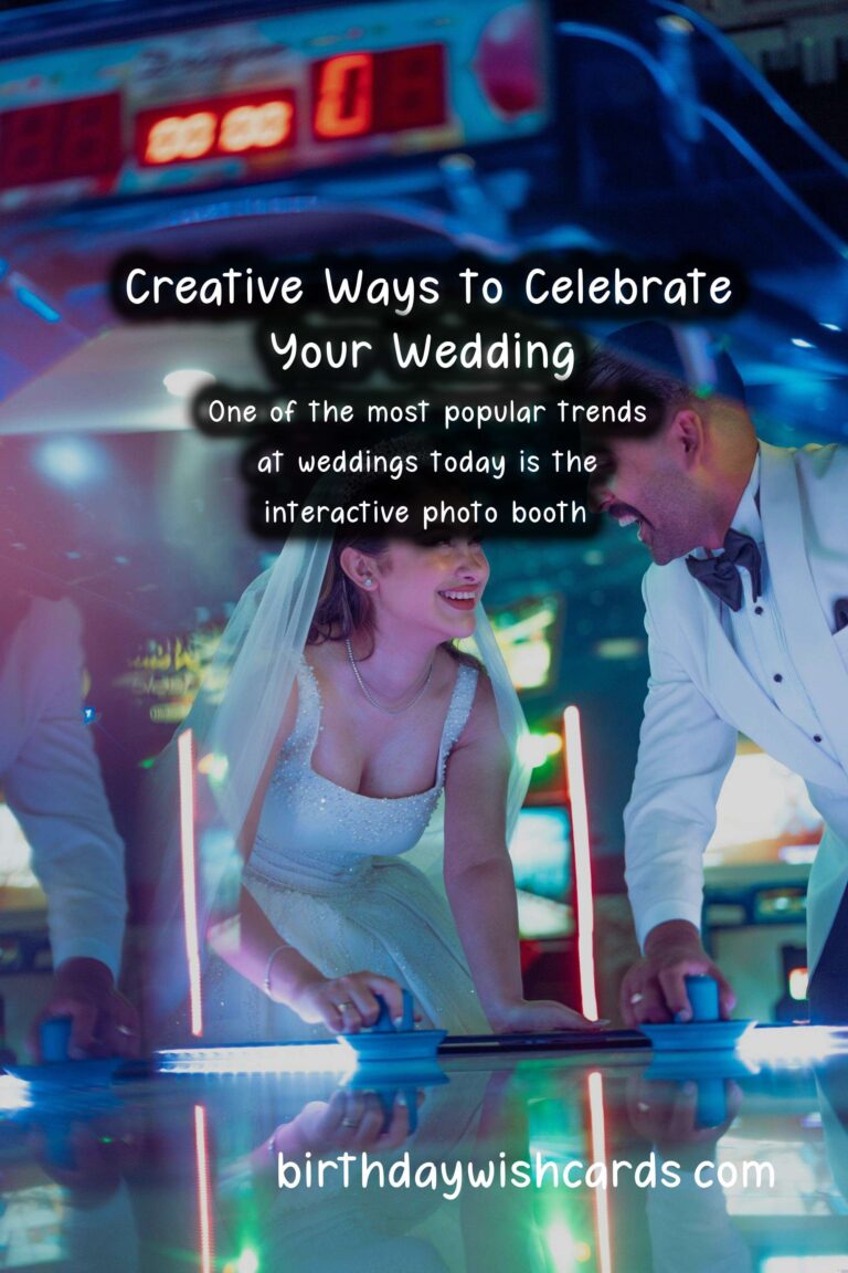 Fun Activities to Celebrate Your Wedding: Creative Ideas for a Memorable Day
