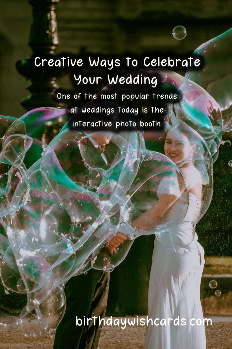 Fun Activities to Celebrate Your Wedding: Creative Ideas for a Memorable Day
