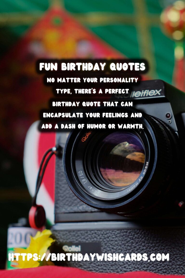 Fun Birthday Quotes For Every Personality