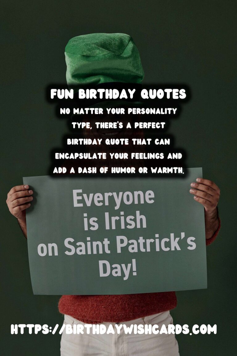 Fun Birthday Quotes For Every Personality
