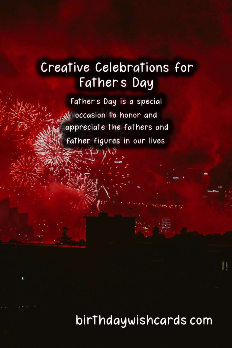 Fun Ways to Celebrate Father’s Day