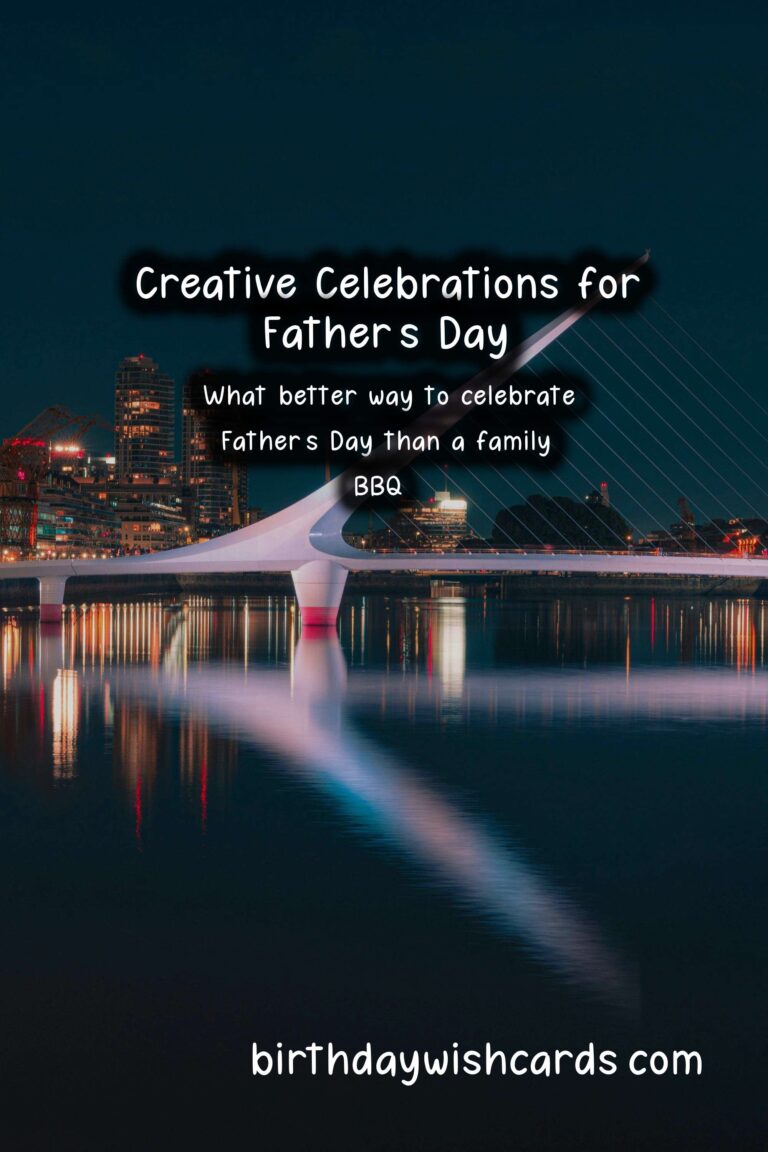 Fun Ways to Celebrate Father's Day