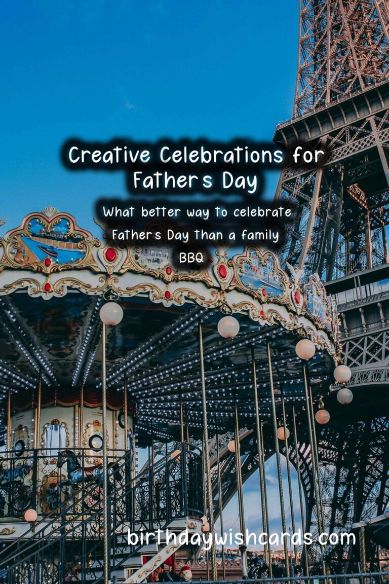 Fun Ways to Celebrate Father's Day