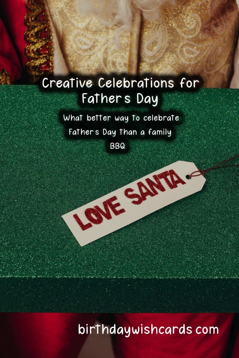 Fun Ways to Celebrate Father's Day