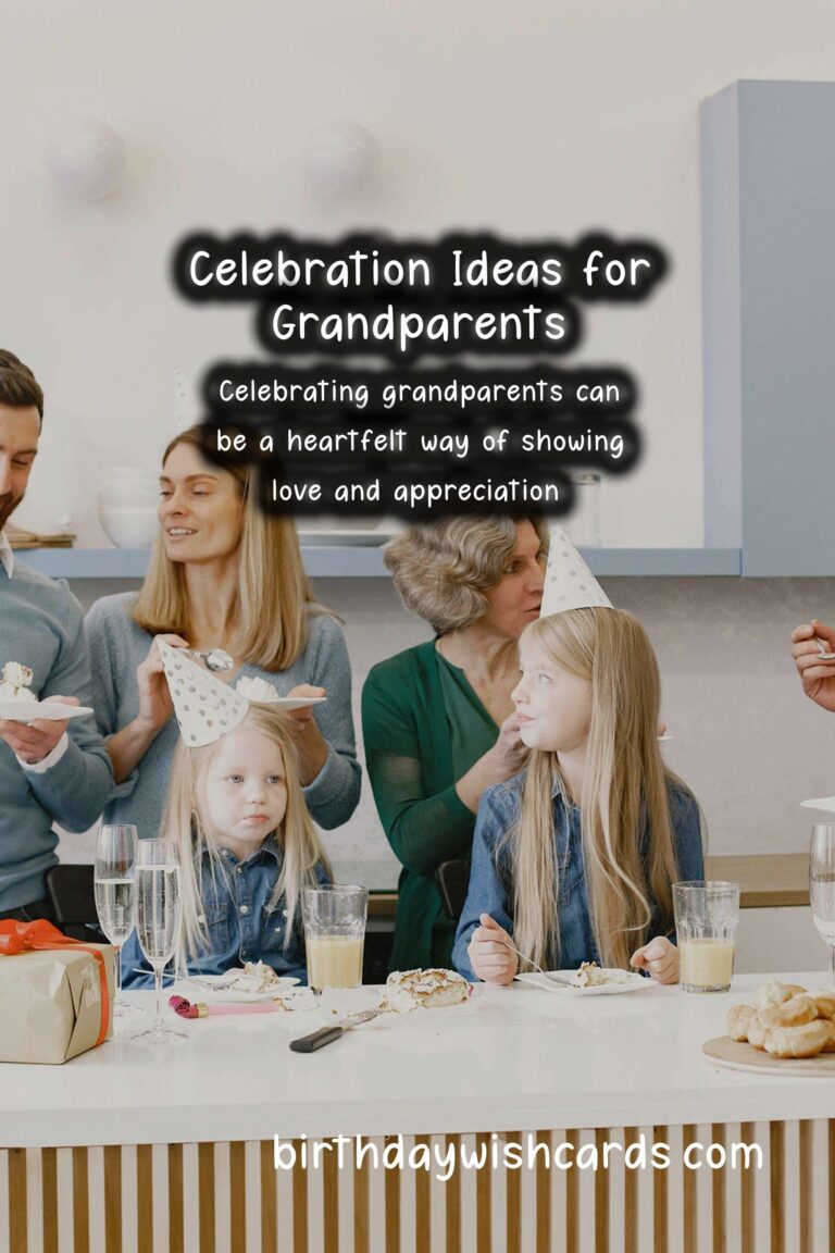 Fun Ways to Celebrate Grandparents