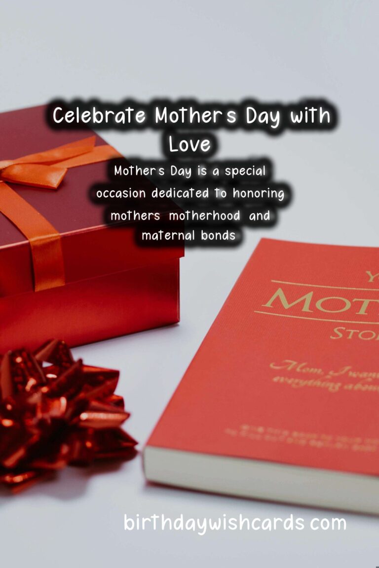 Fun Ways to Celebrate Mother’s Day