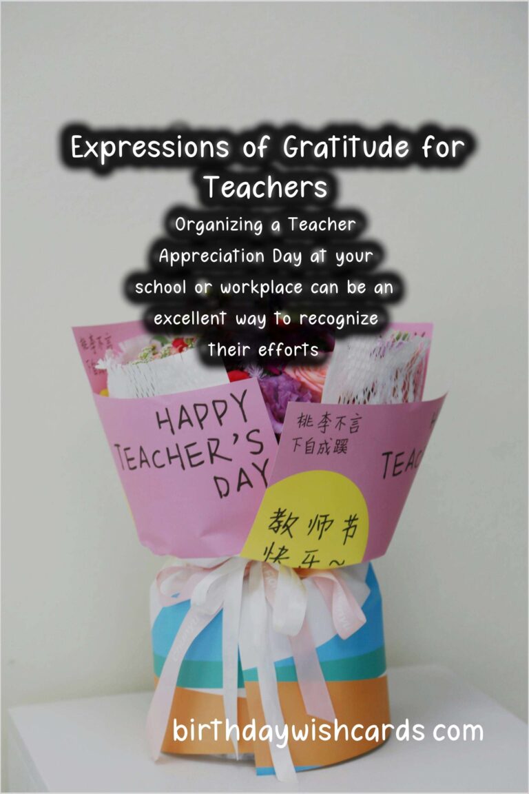 Fun Ways to Celebrate Teachers