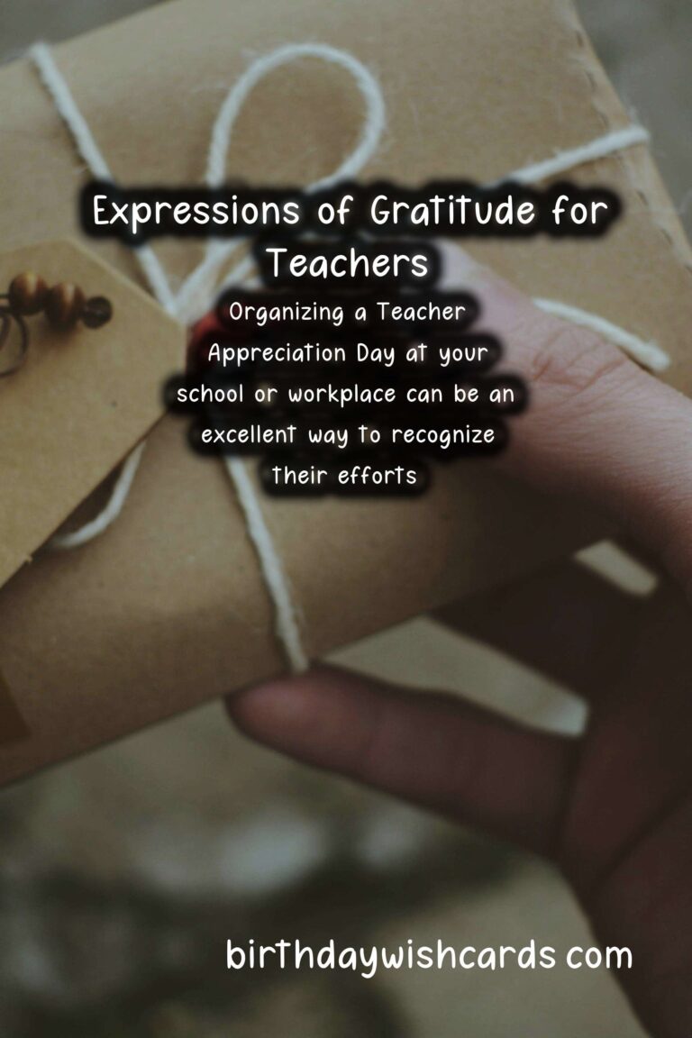 Fun Ways to Celebrate Teachers