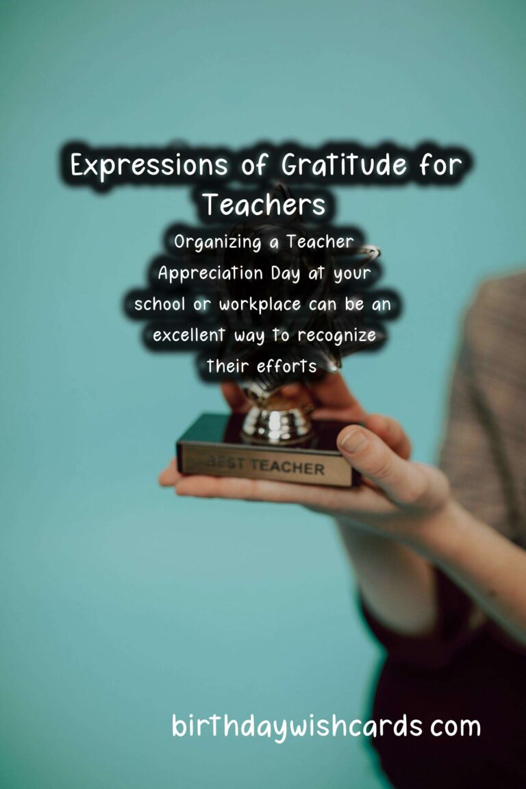 Fun Ways to Celebrate Teachers