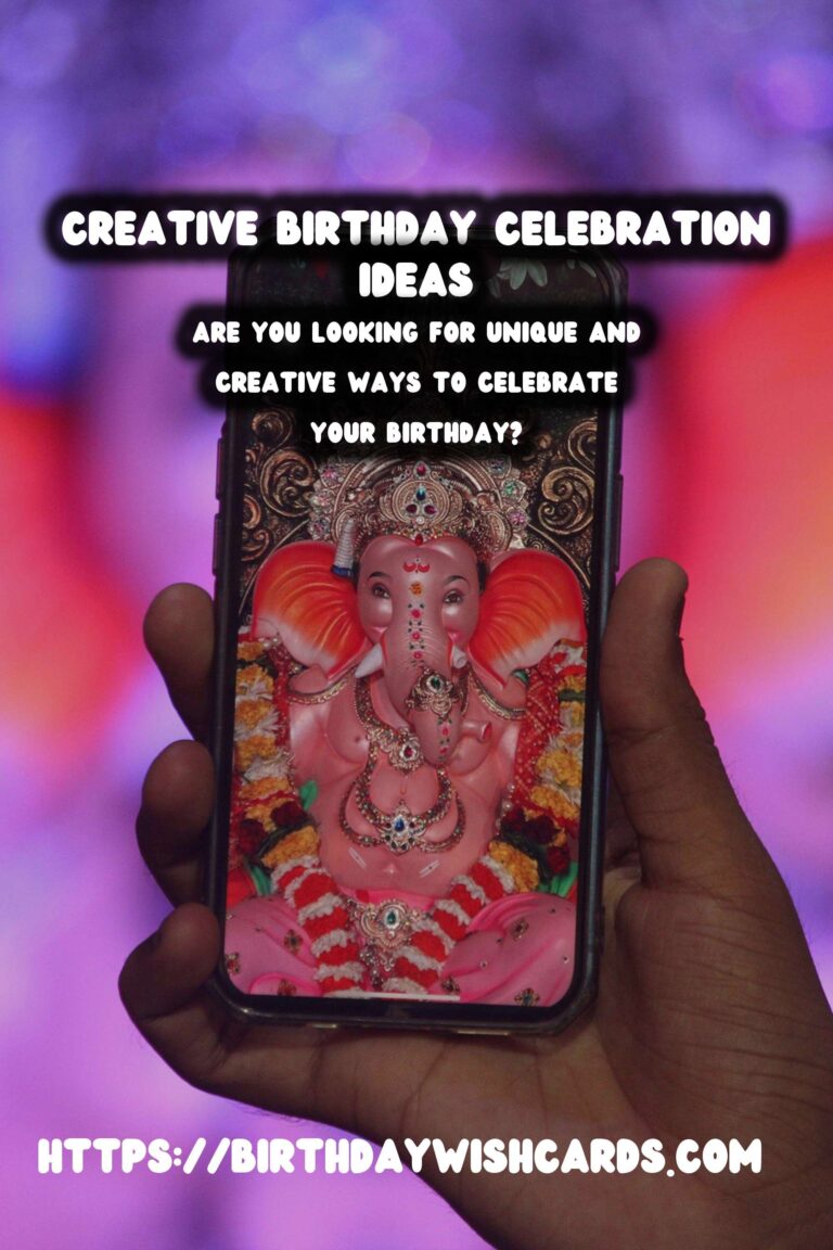 Fun Ways to Craft Birthday Celebration Ideas