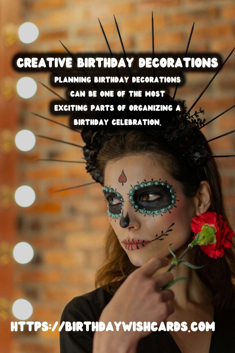 Fun Ways to Plan Birthday Decorations