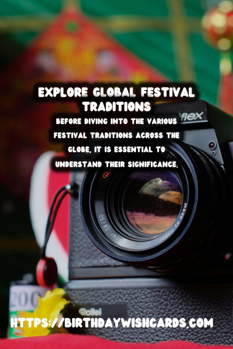 Fun Ways to Plan Festival Traditions Around the World