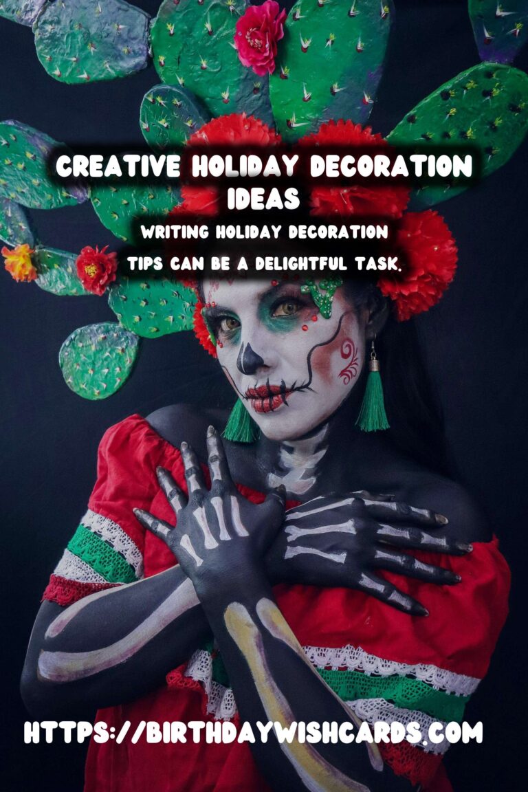 Fun Ways to Write Holiday Decoration Tips