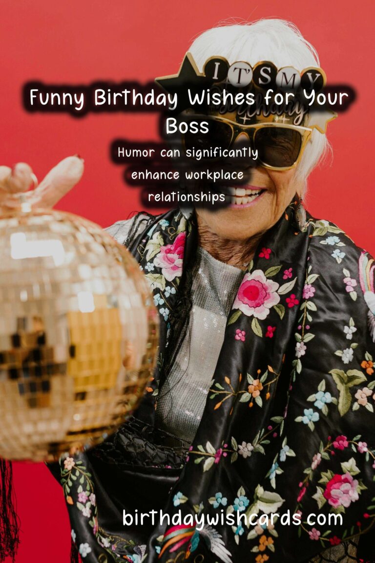 Funny Birthday Wishes for Bosses