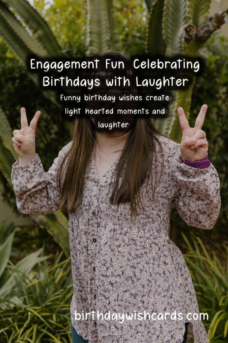 Funny Birthday Wishes for Engagement