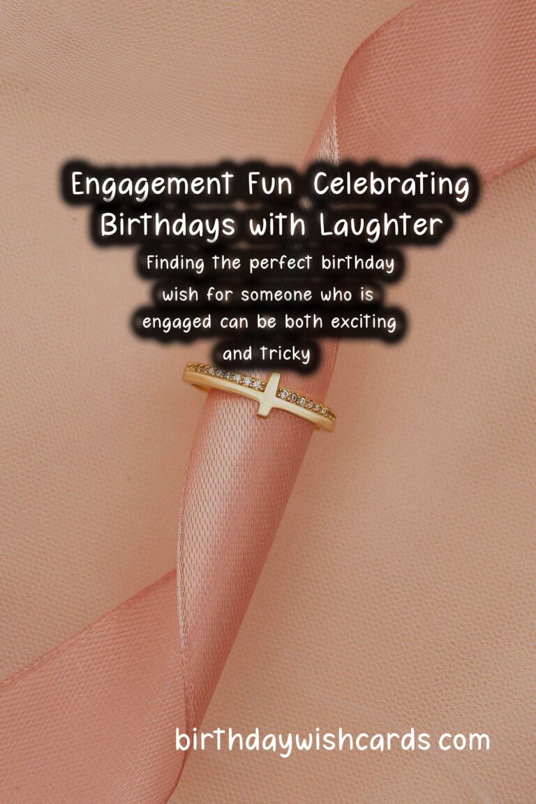 Funny Birthday Wishes for Engagement