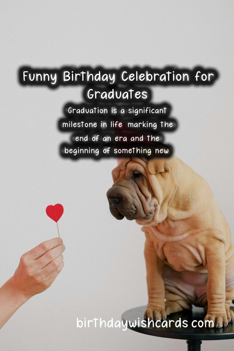Funny Birthday Wishes for Graduation