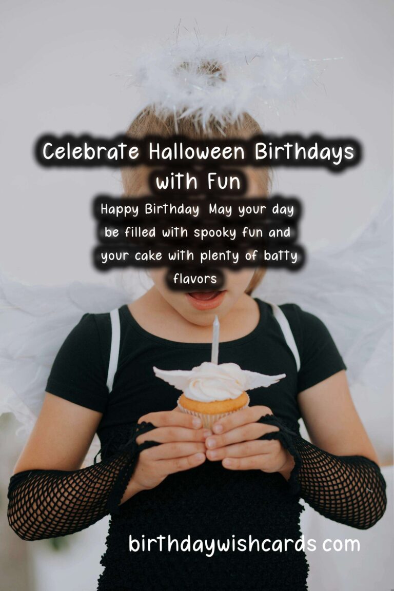 Funny Birthday Wishes for Halloween: Spooktacular Celebrations