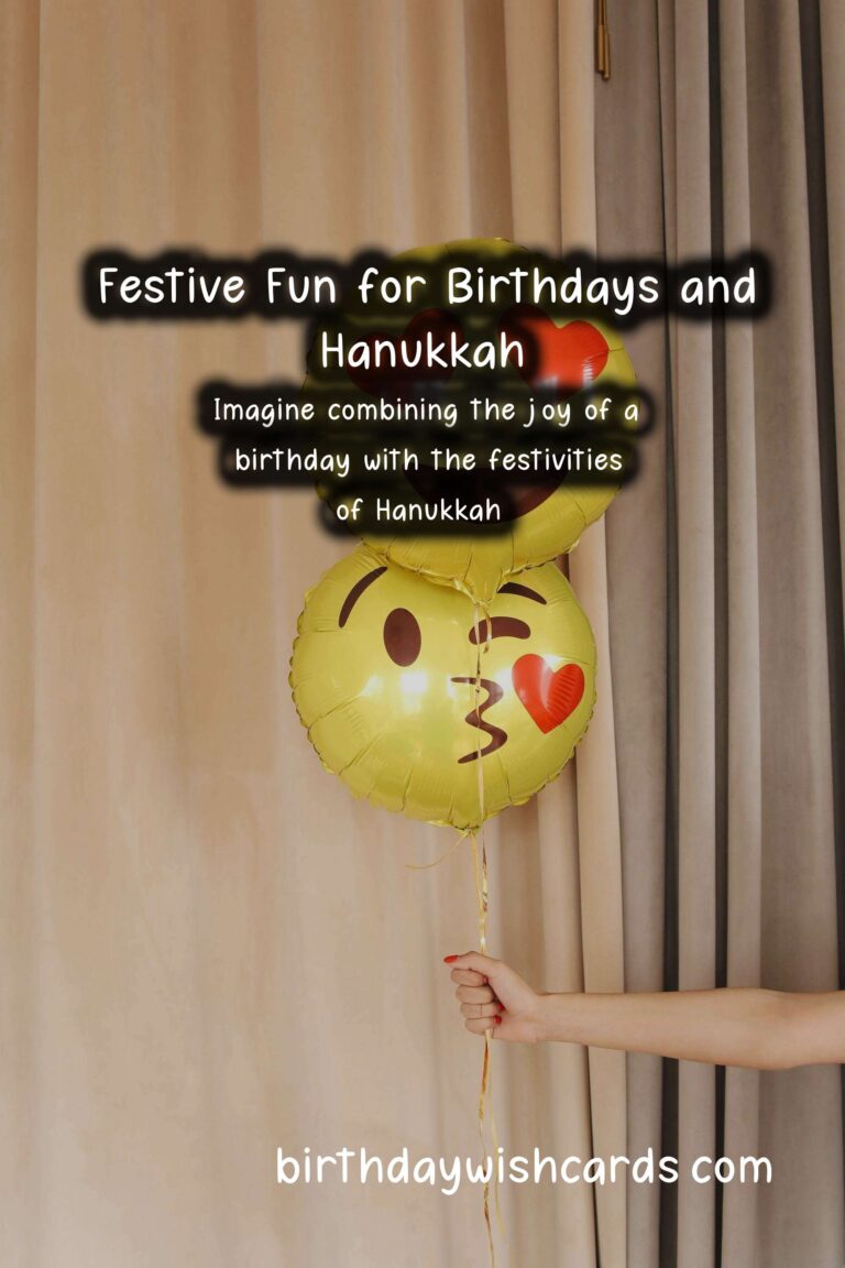 Funny Birthday Wishes for Hanukkah: A Lighthearted Celebration