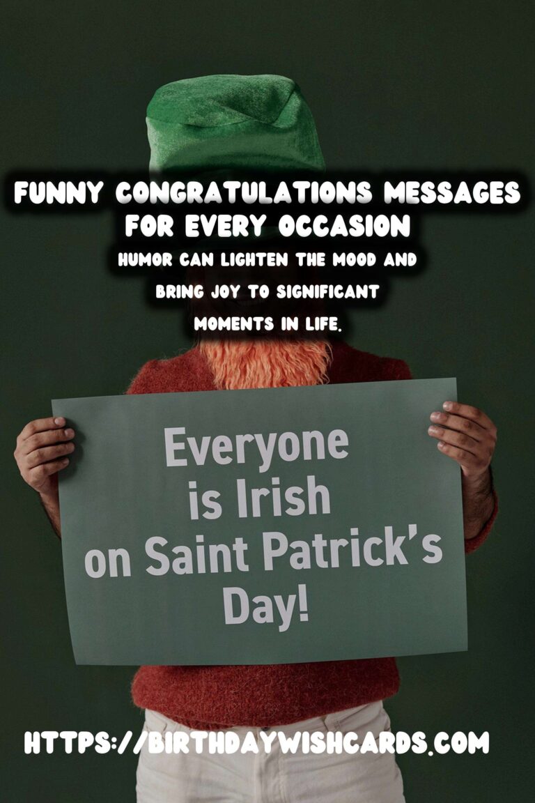 Funny Congratulations Messages That Shine