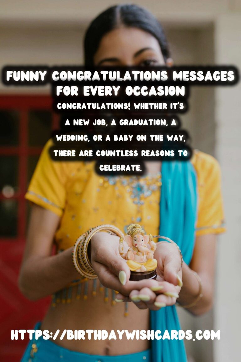 Funny Congratulations Messages That Shine