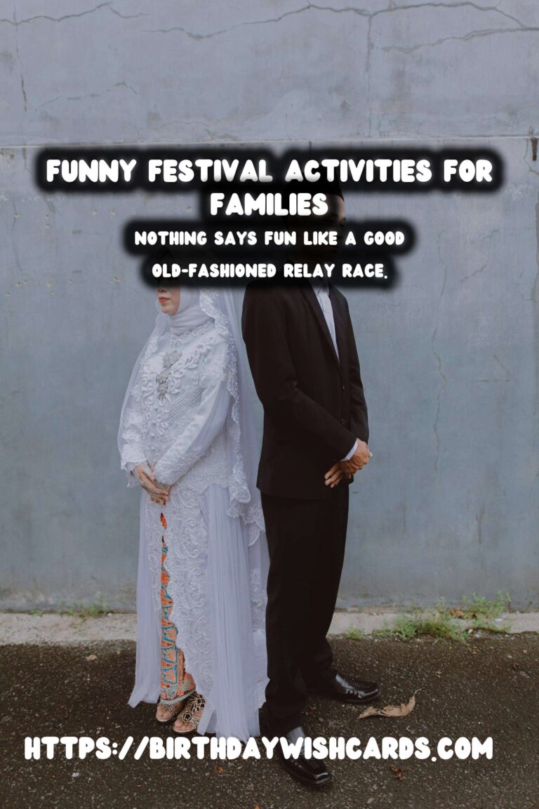 Funny Festival Activities for Families: Last-Minute Planning Ideas