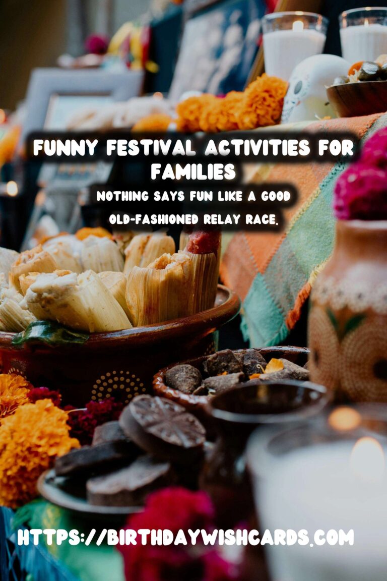 Funny Festival Activities for Families: Last-Minute Planning Ideas