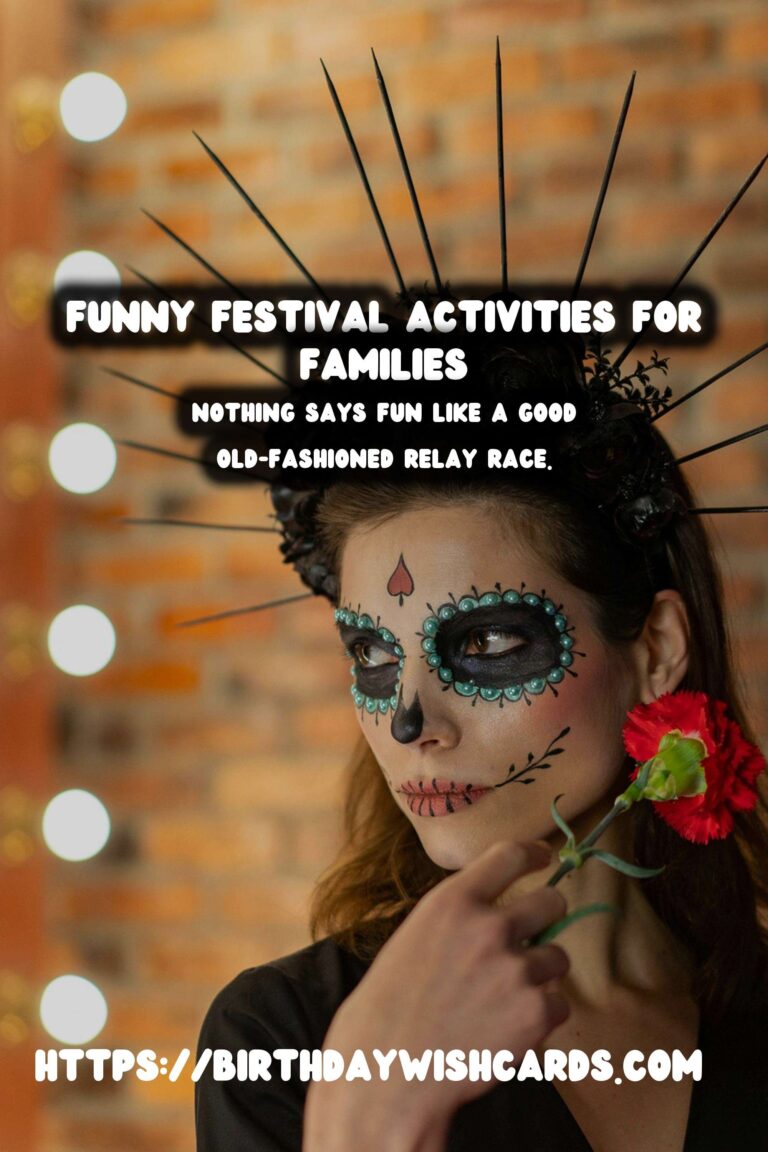 Funny Festival Activities for Families: Last-Minute Planning Ideas