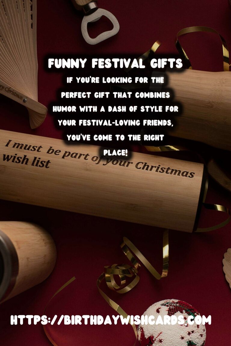 Funny Festival Gift Ideas That Are Instagram-Worthy