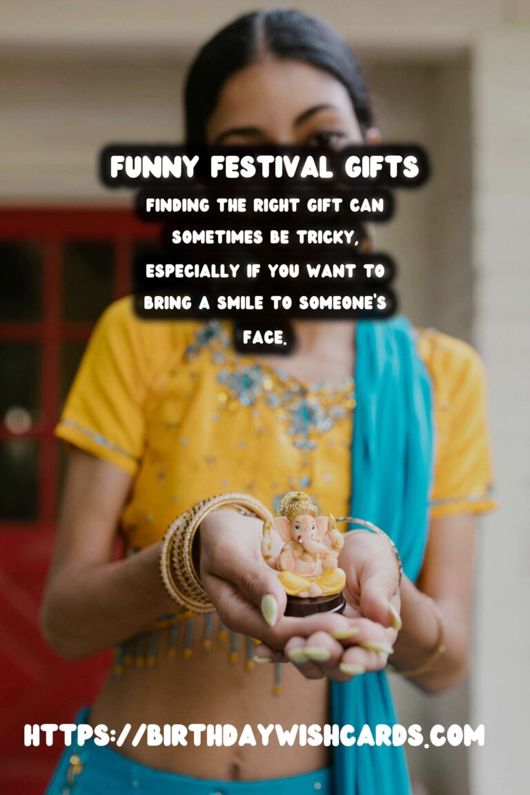 Funny Festival Gift Ideas That Shine