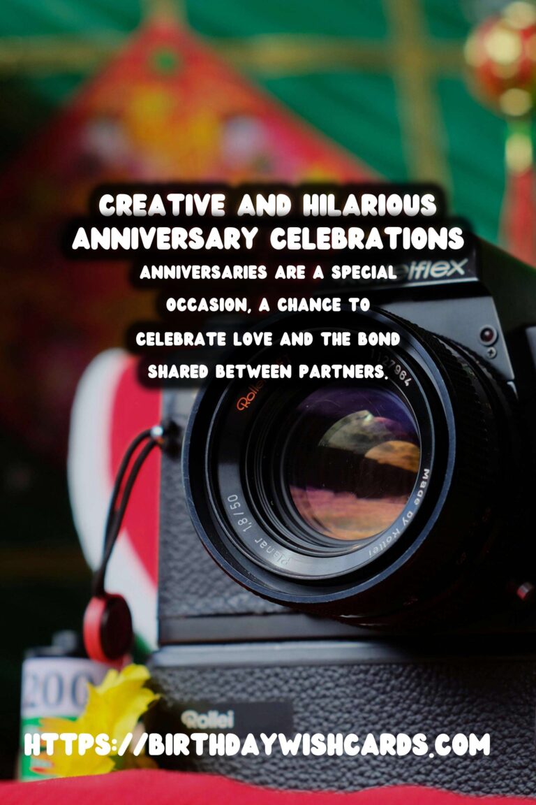 Funny Ways to Create Unique Anniversary Celebration Ideas