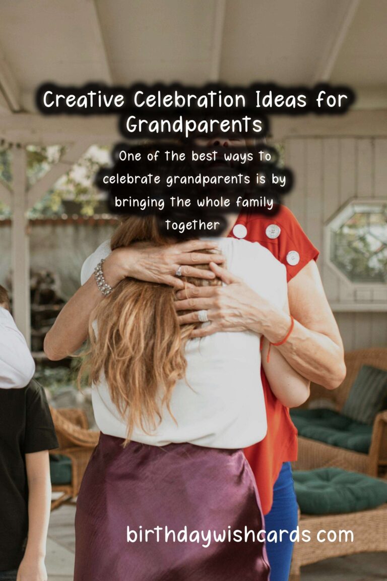 Grandparents Celebration Ideas You Need to Try