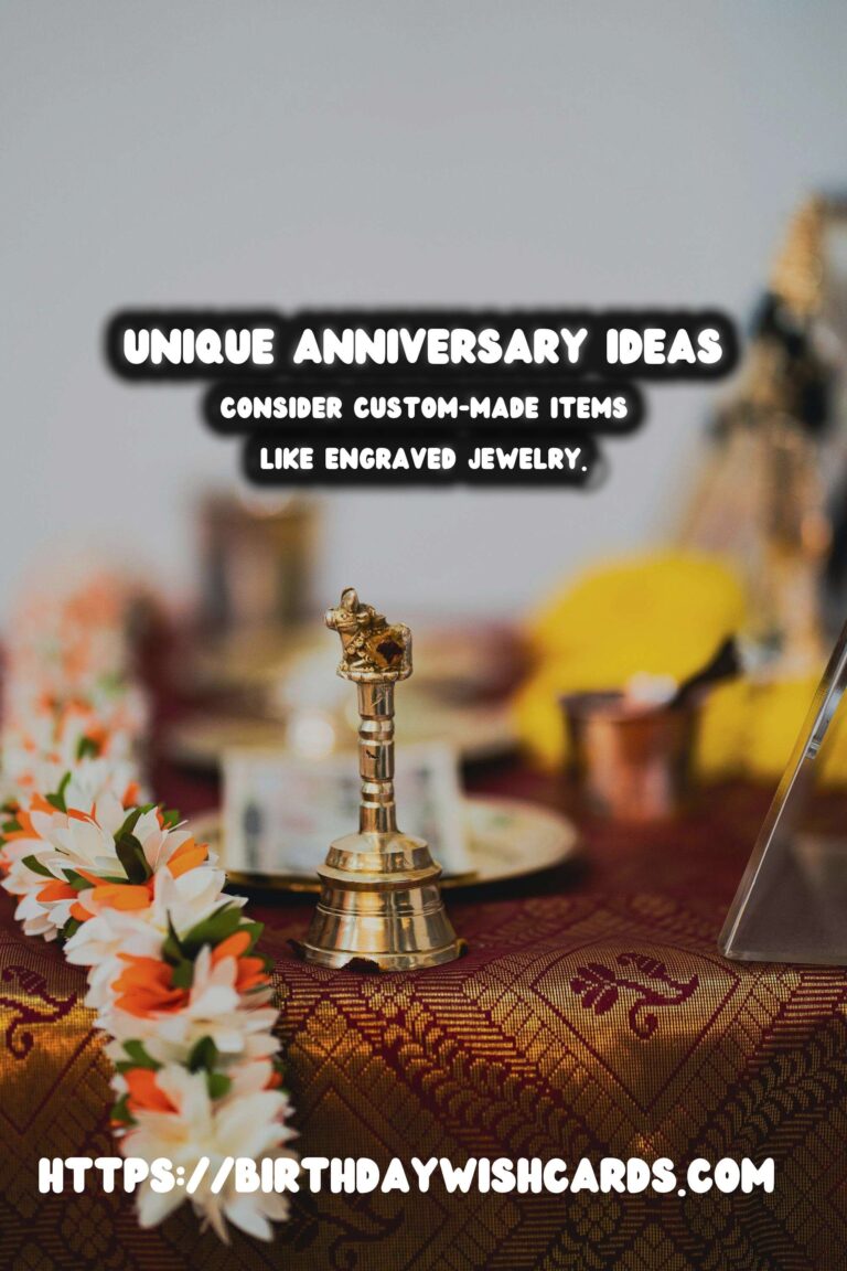 Heartfelt Anniversary Planning Tips That Are Unique