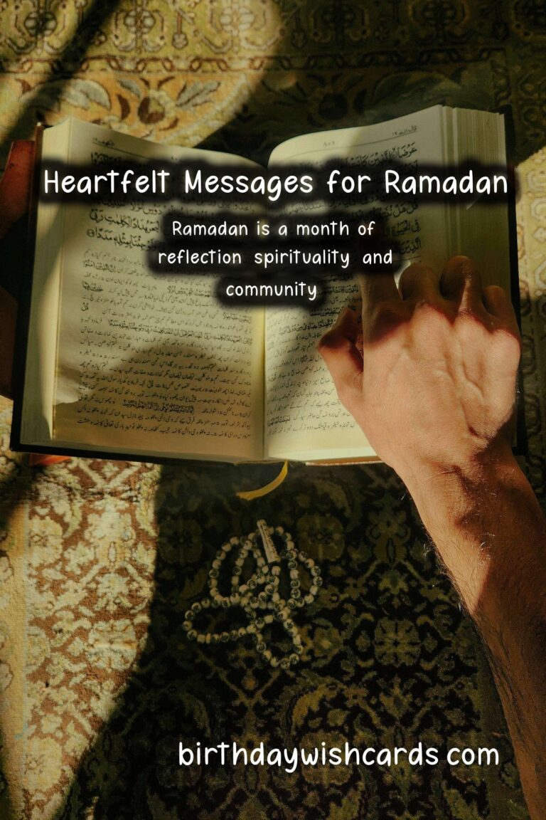 Heartfelt Personalized Message Ideas for Ramadan