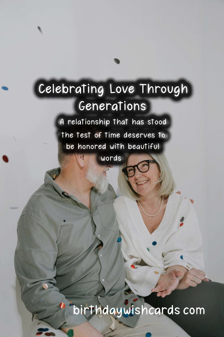 Heartfelt Romantic Anniversary Messages for Grandparents