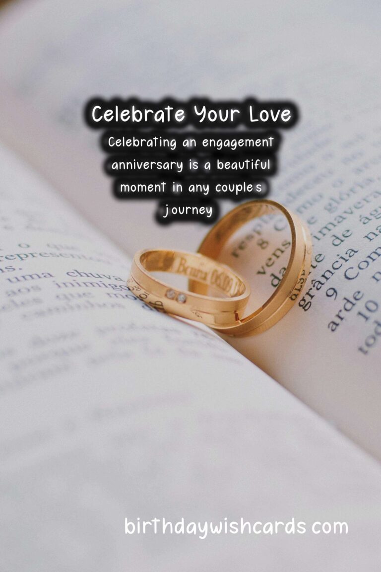 Heartfelt Romantic Anniversary Messages for Your Engagement